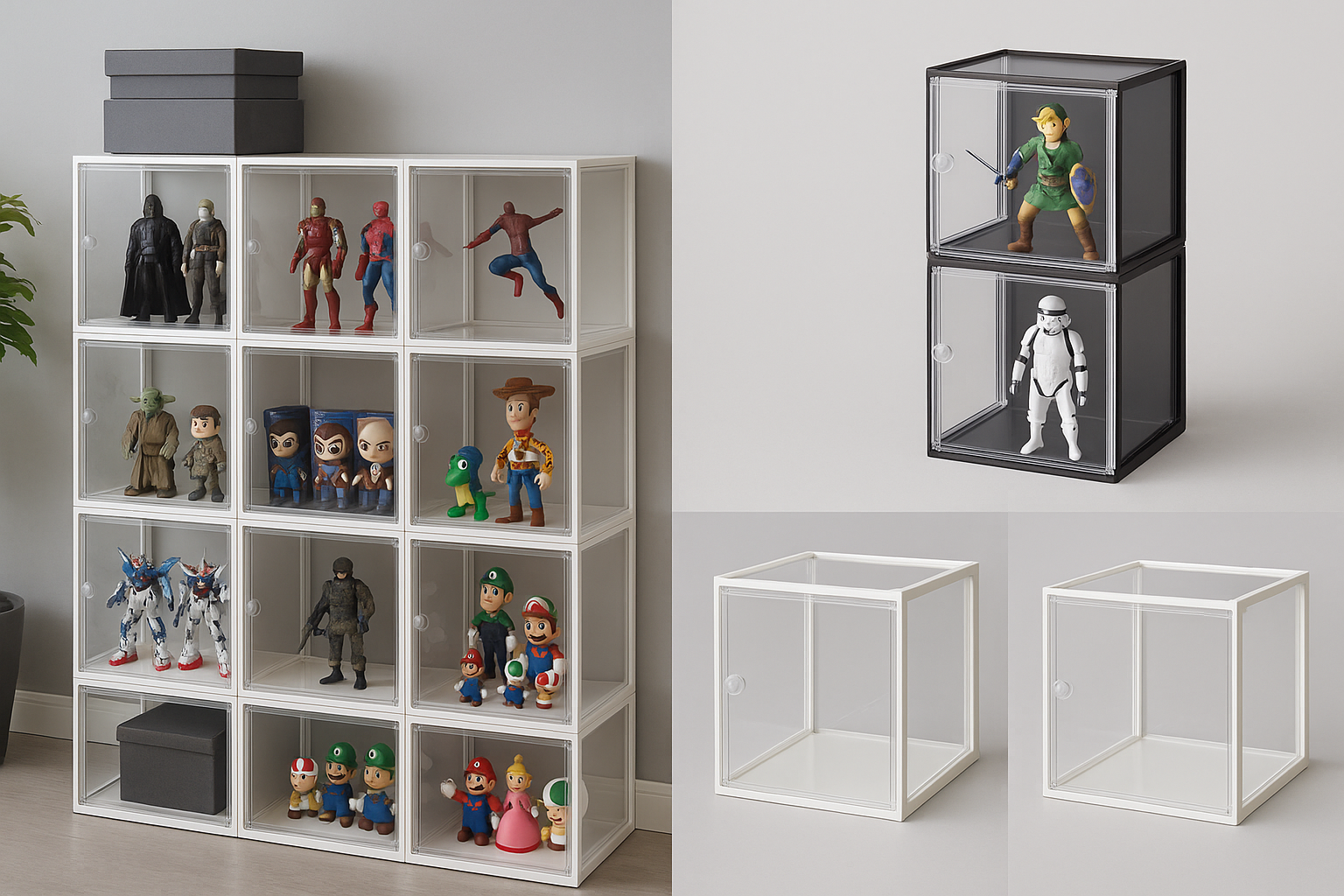 모듈형 피규어 랙