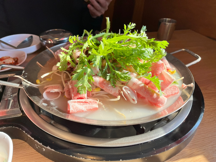 콩나물 불고기 부대찌개