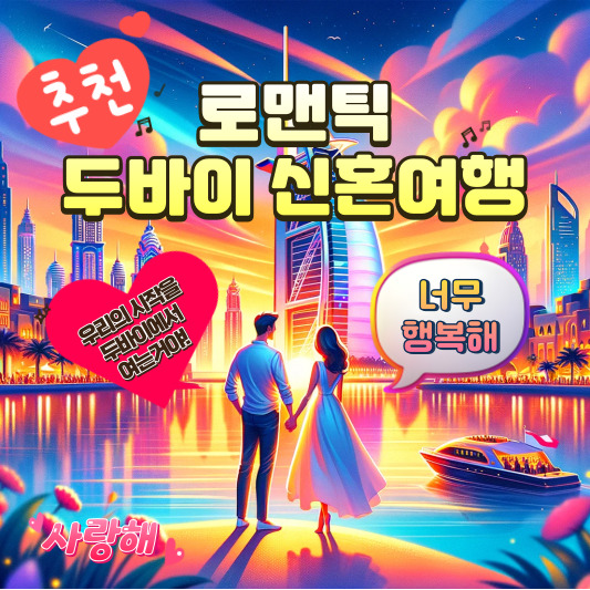 두바이 신혼여행