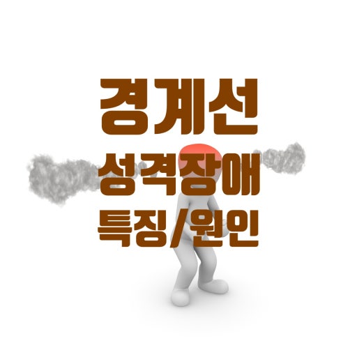 경계선 성격장애의 특징 및 증상