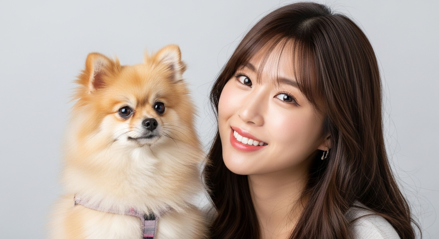 포메라니안 성견