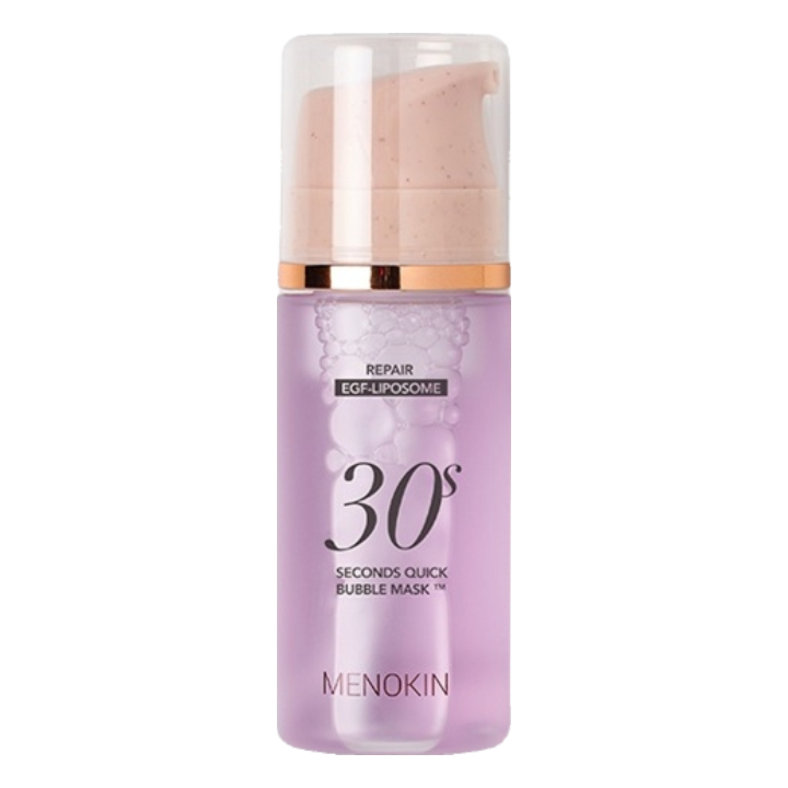메노킨 30초 퀵 버블 마스크 리페어 화장품 사진