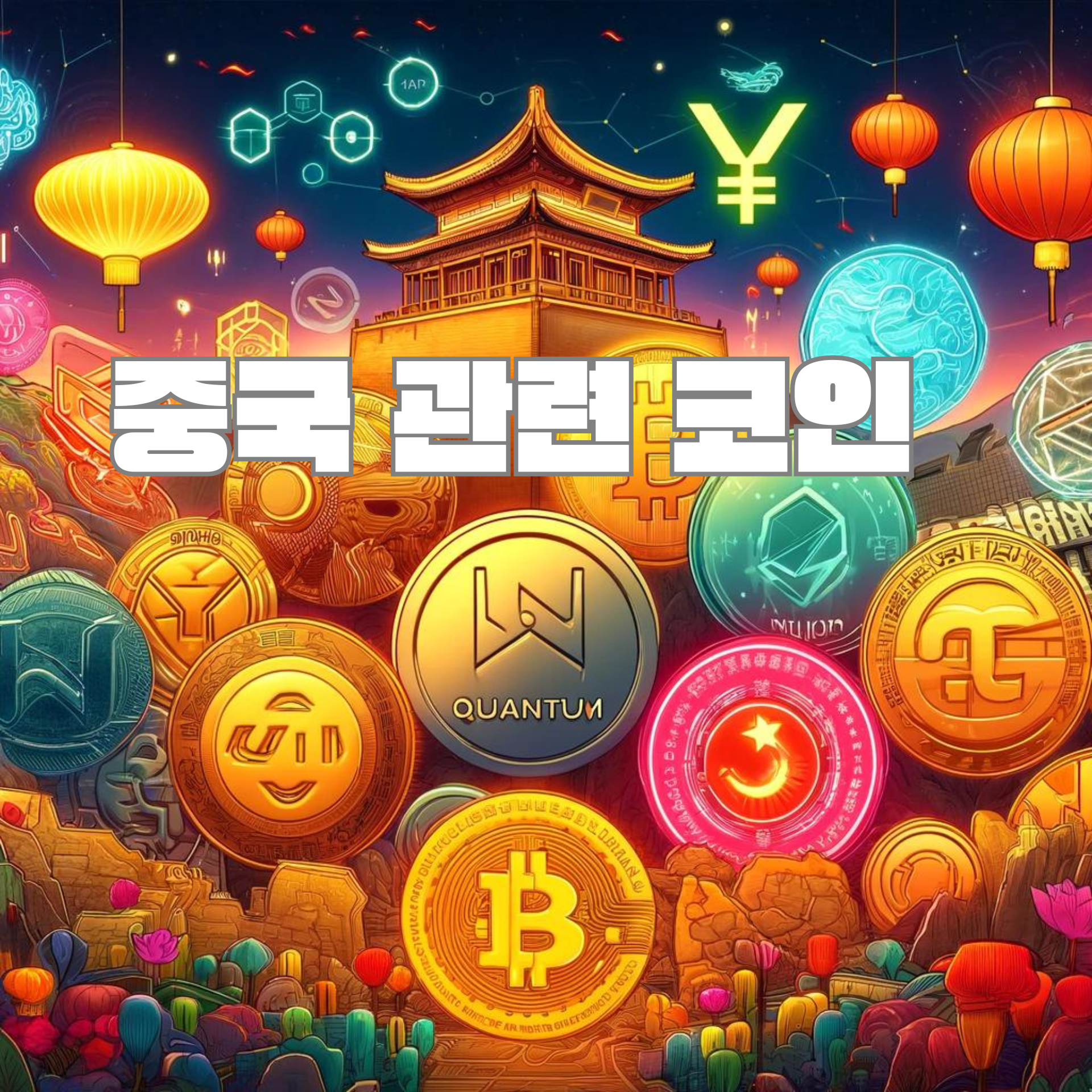 중국 관련 코인의 급등 근거