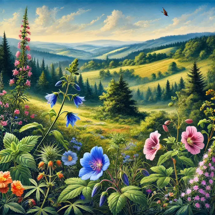 유럽 희귀 약초 관련 사진