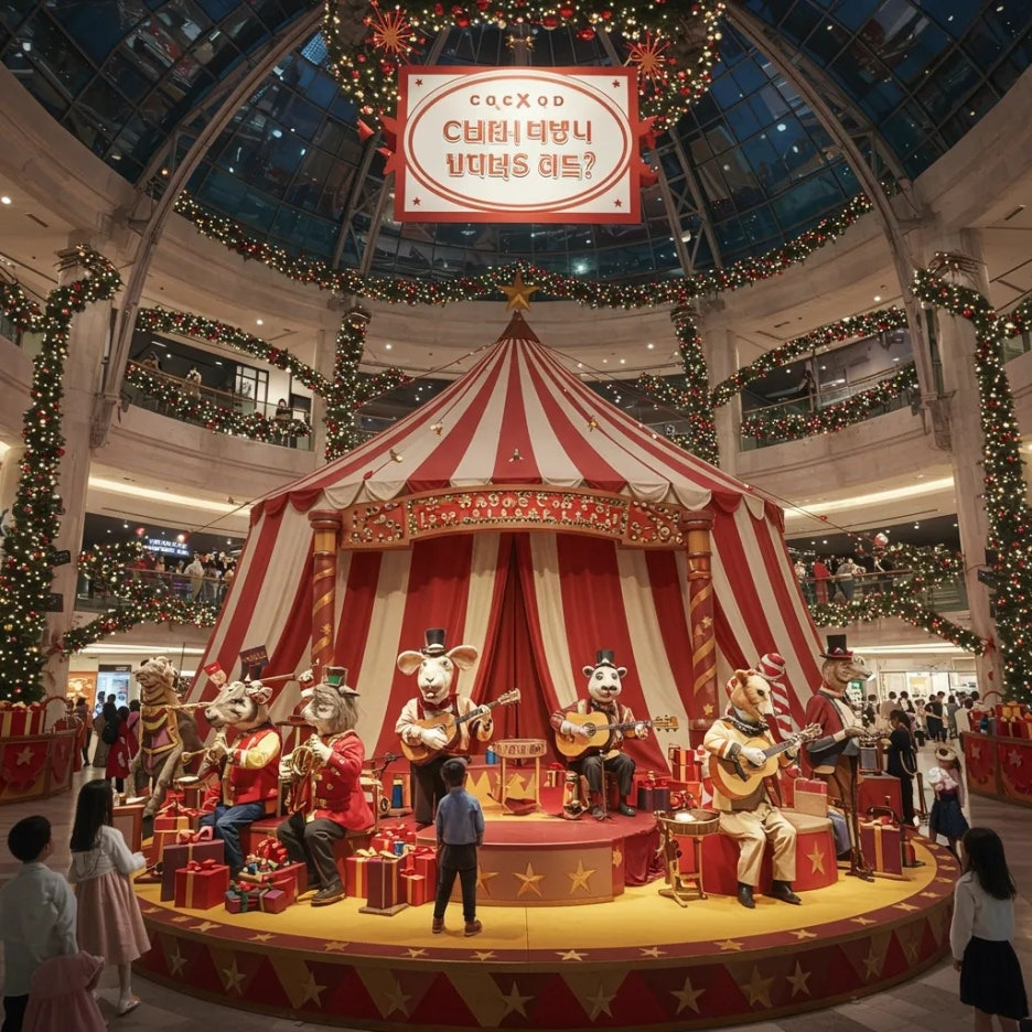 대구 더현대 크리스마스 빌리지의 매력
