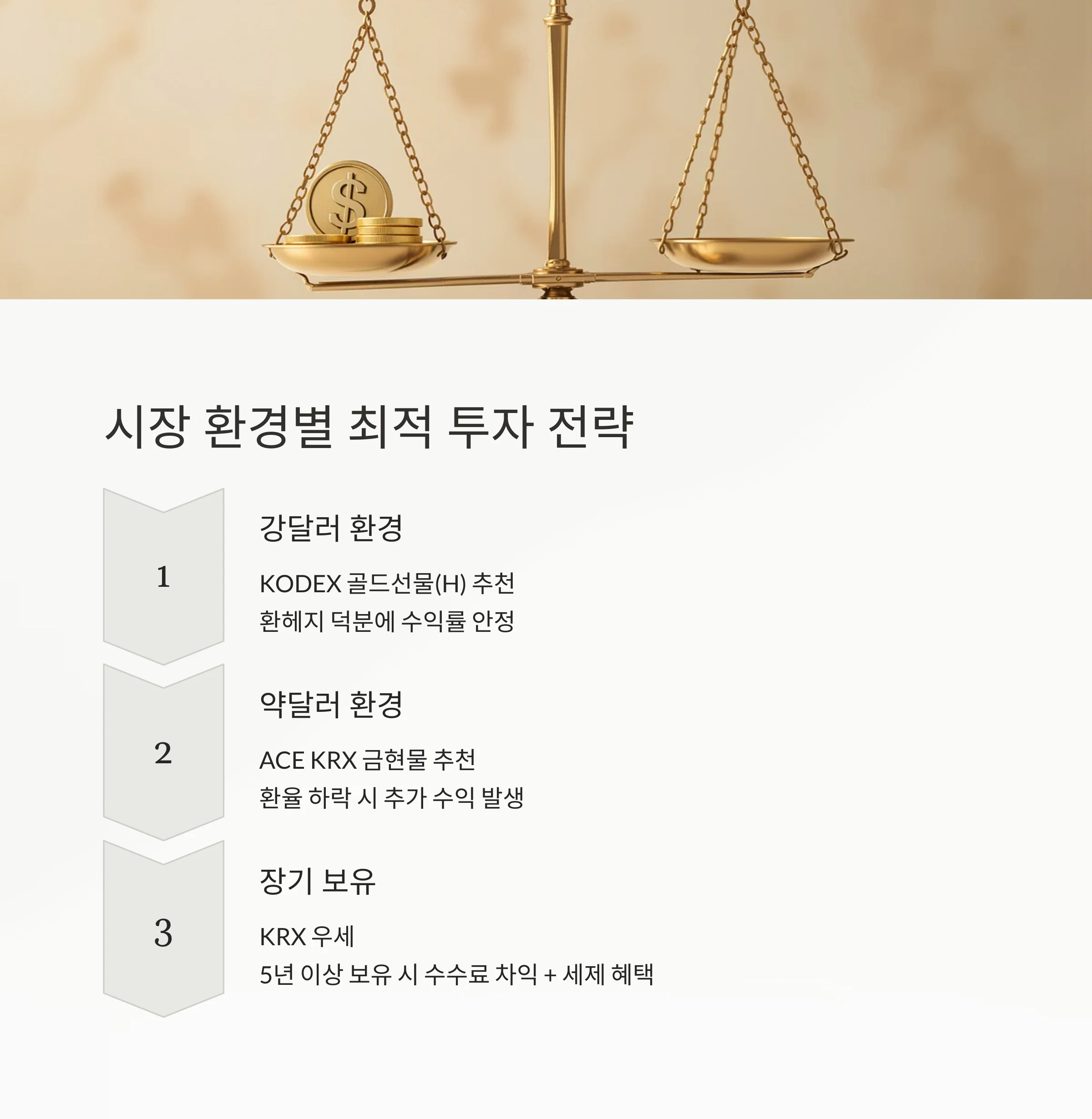 KRX 금시장 vs KODEX 골드선물 ETF