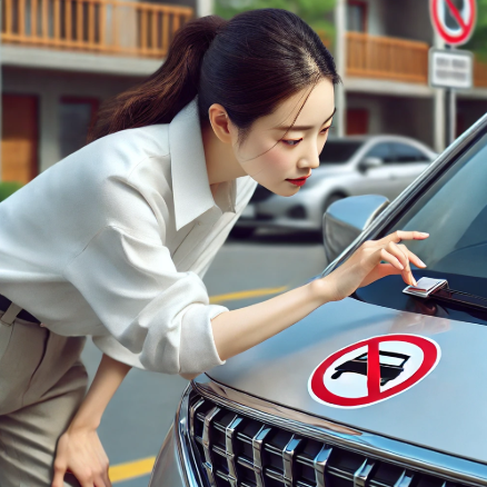 차량 스티커 제거방법