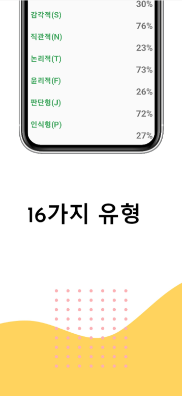 MBTI 성격테스트 앱, 성격유형검사 16가지유형, 성격유형 찾기