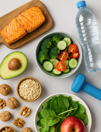 고지혈증 예방에 좋은 음식 사진