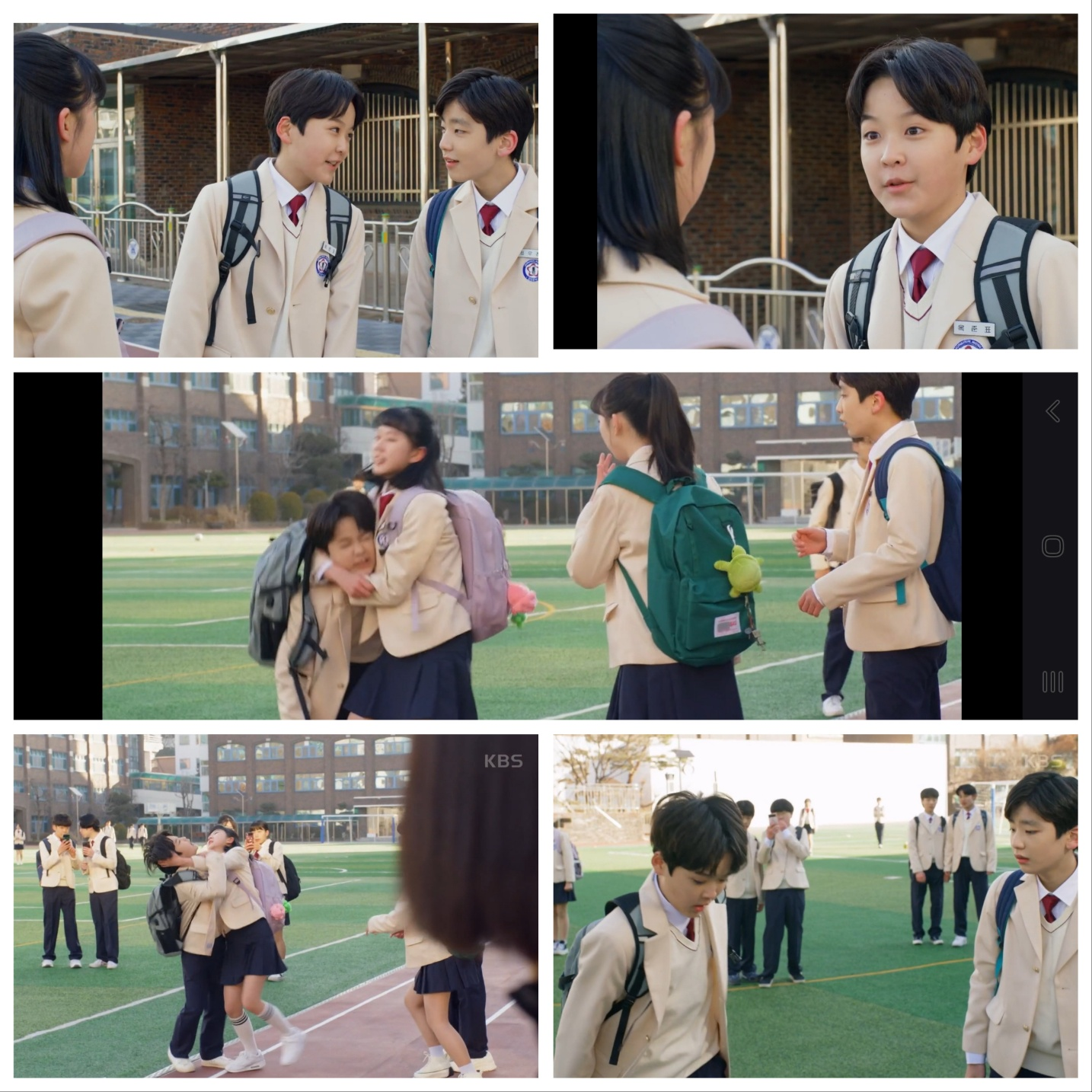 금이야옥이야 중학생배우들