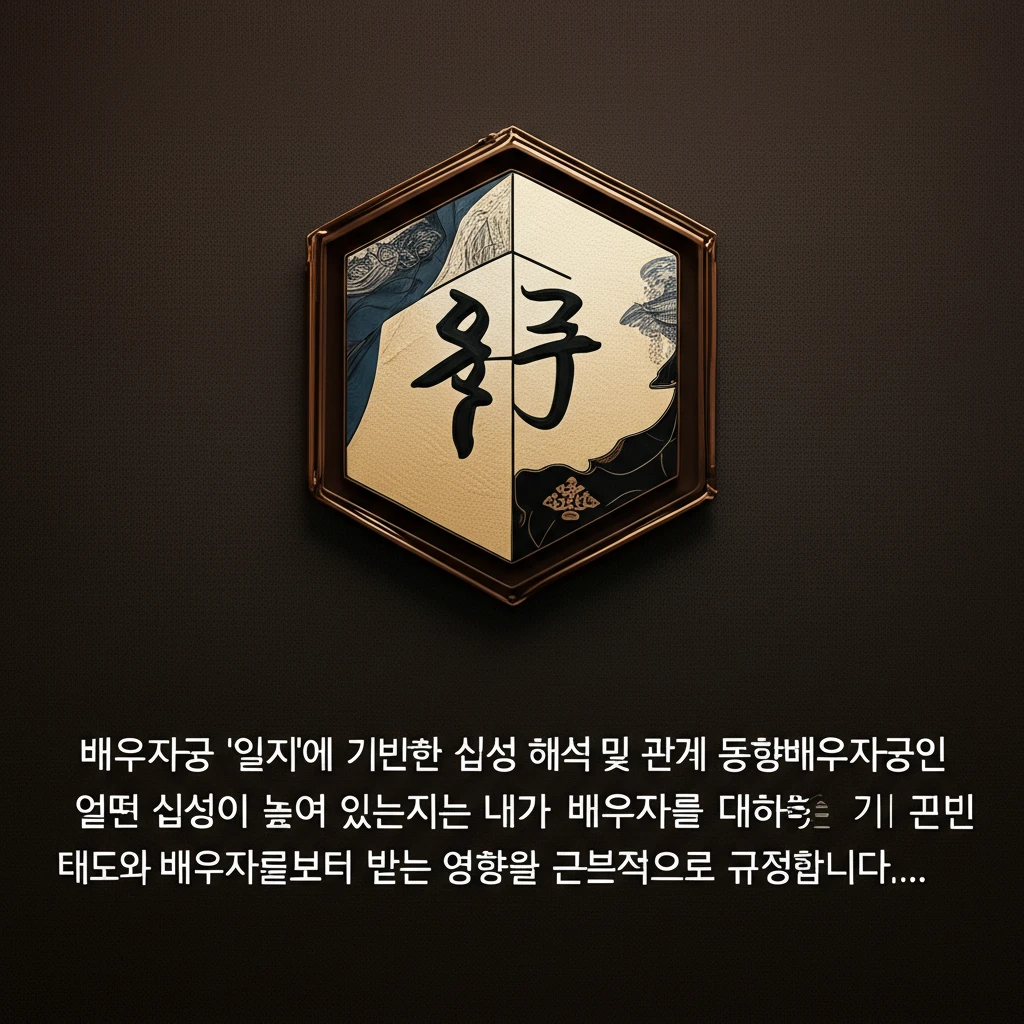 배우자궁 일지 십성으로 보는 나의 결..