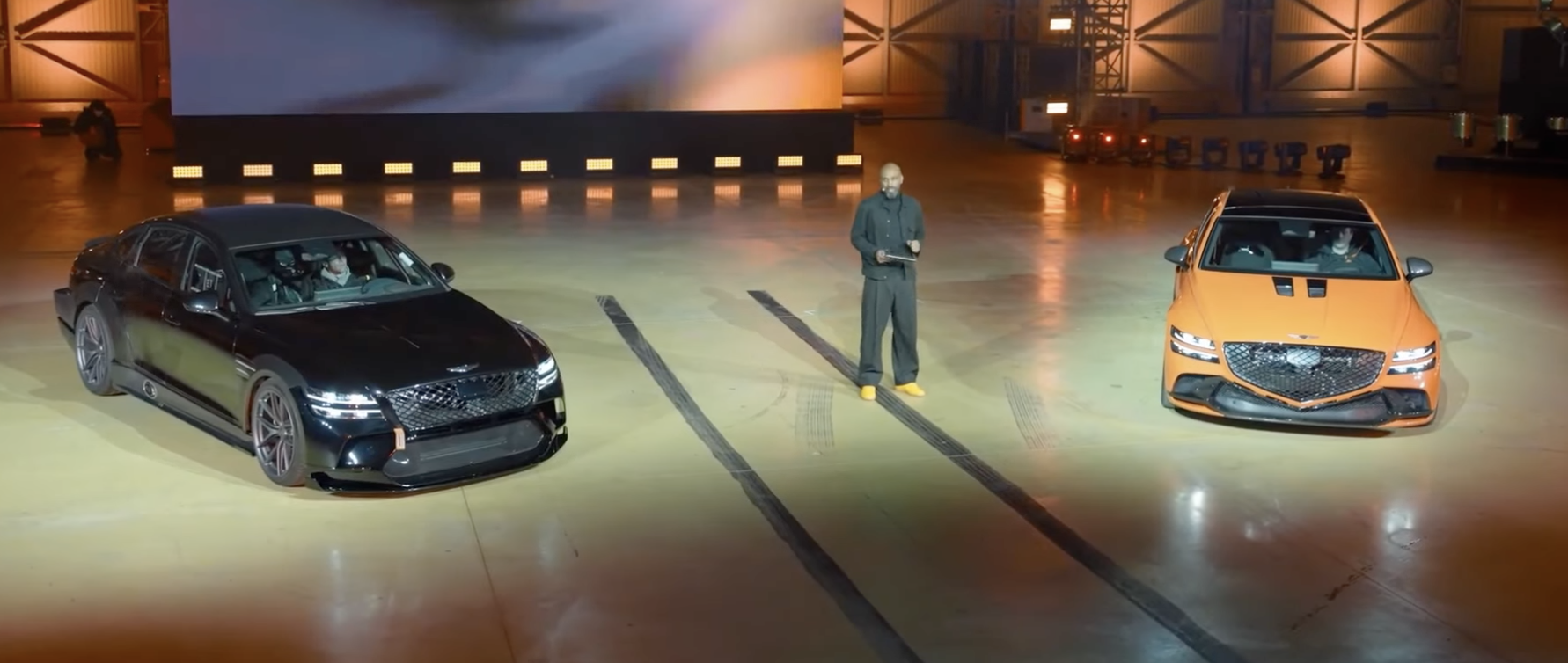 깜짝 공개 한번도 공개되지 않았던 제네시스 G80 마그마 프로토 타입 공개