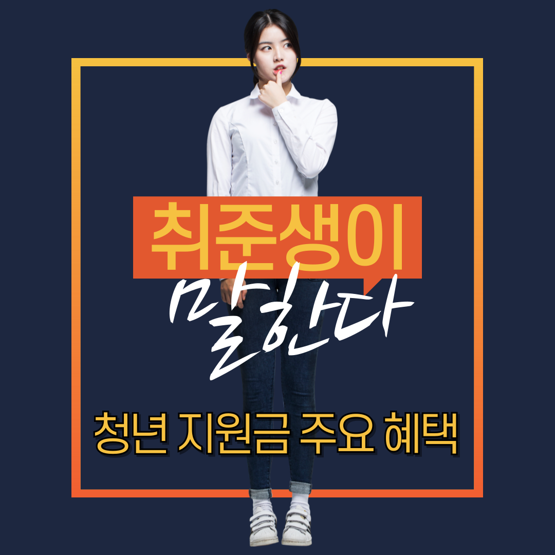 청년 지원금 주요 혜택 총정리