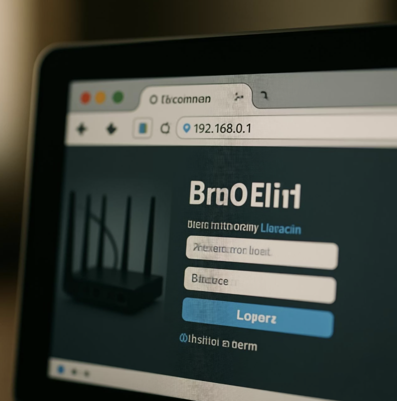 2단계: 공유기 관리자 페이지 접속하기