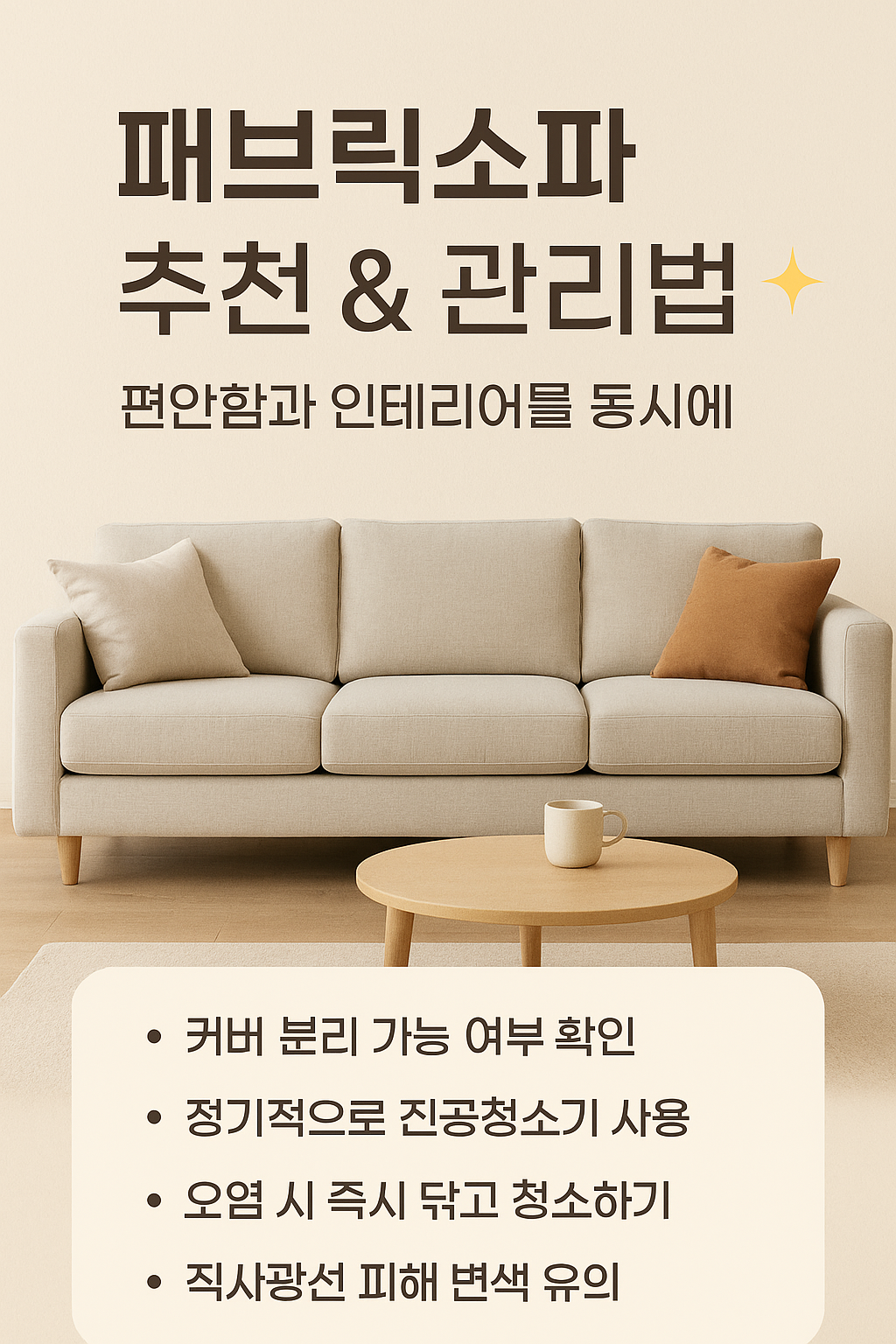 패브릭소파