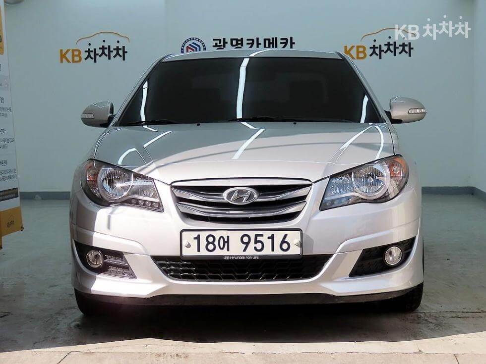 중고차 아반떼 하이브리드