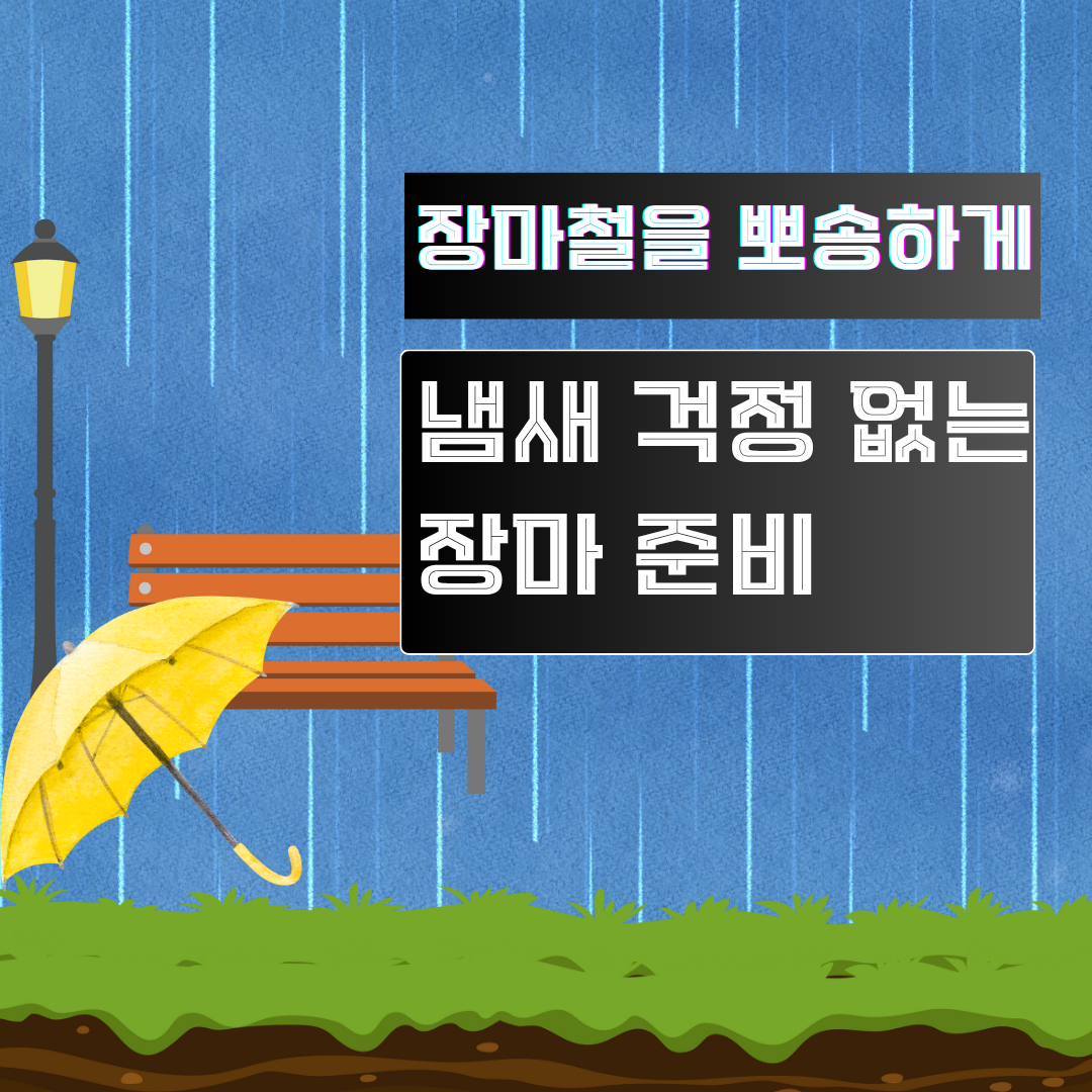 장마철의 제습에 관련된 이미지