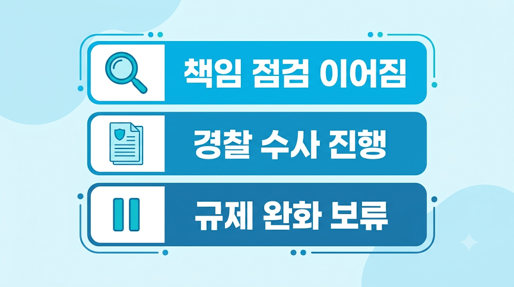 이번 후속 소식 세 갈래