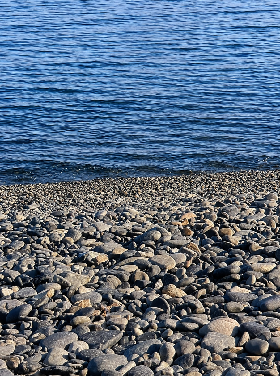 학동 흑진주 몽돌 해변