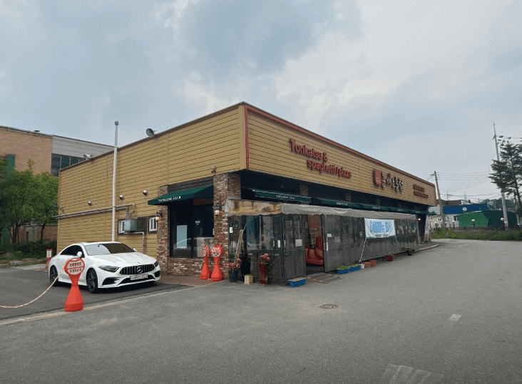 용현동 맛집 "돈까스클럽 용현점" 외부