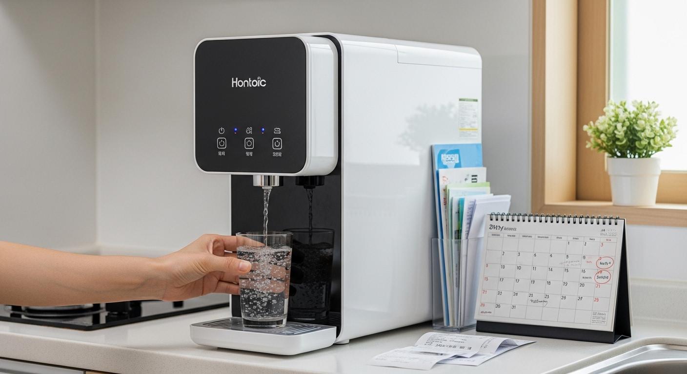 유지비 자취용 정수기 1달 사용 후기