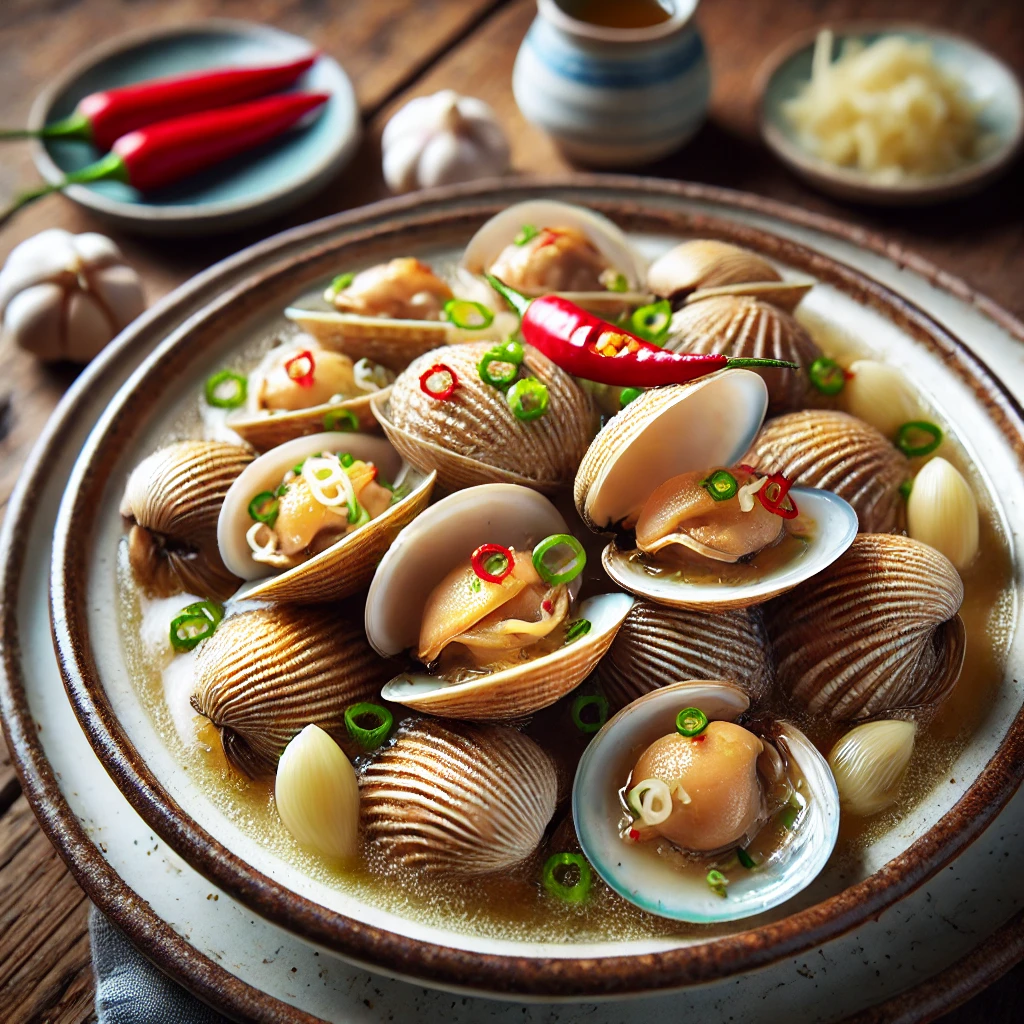 바지락 술찜