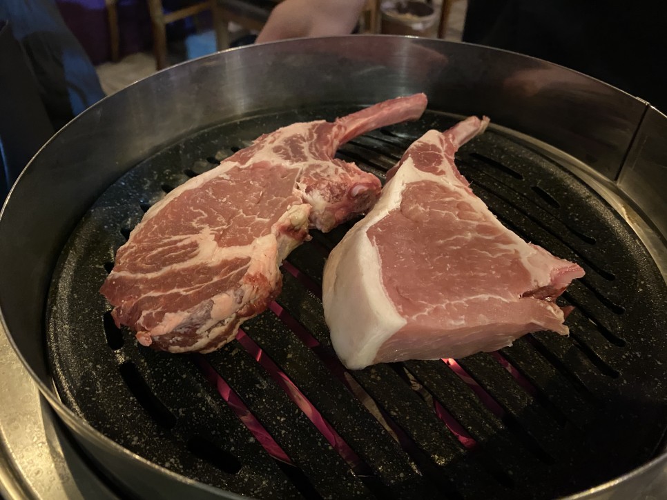 망원동 고기집 고기온도