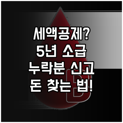 기부금 세액공제 혜택 극대화 누락분 ..