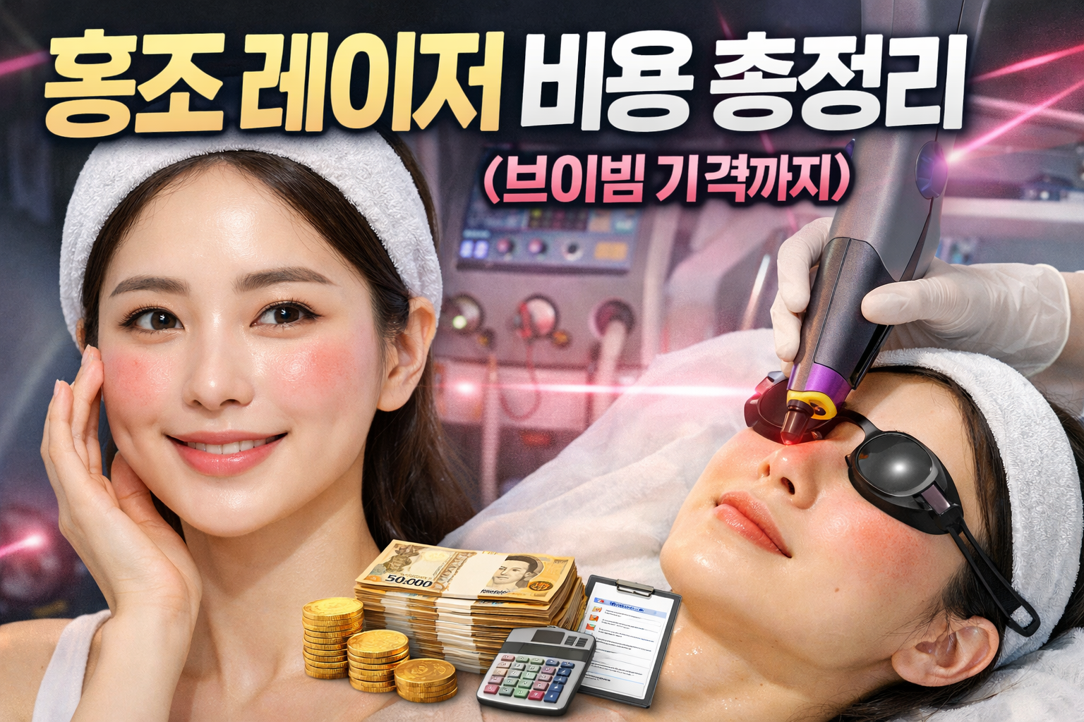 홍조 레이저 비용