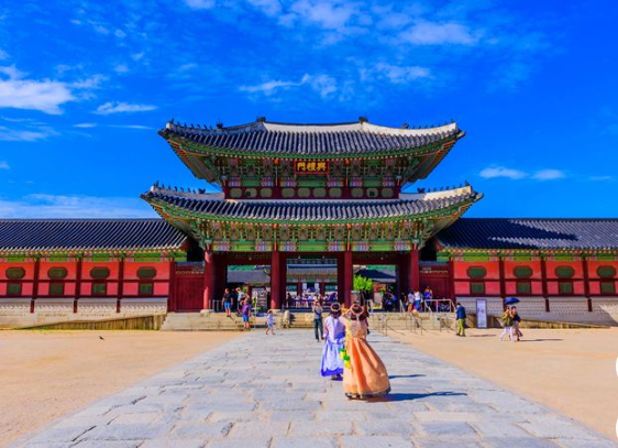 외국인이 좋아하는 서울의 경복궁