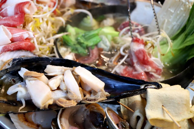 바다조개샤브샤브