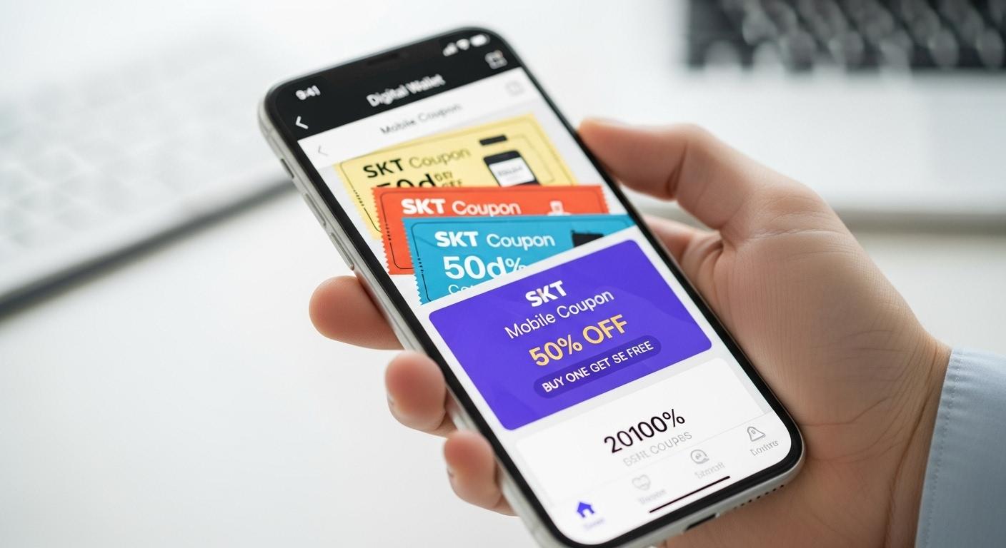 휴대폰쿠폰지갑 skt