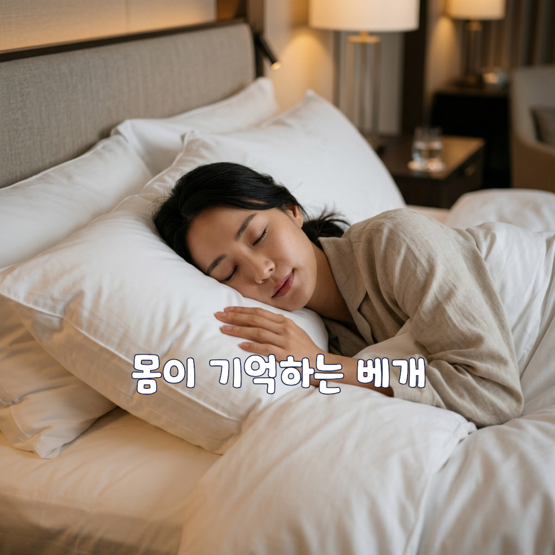 몸이 기억하는 베개