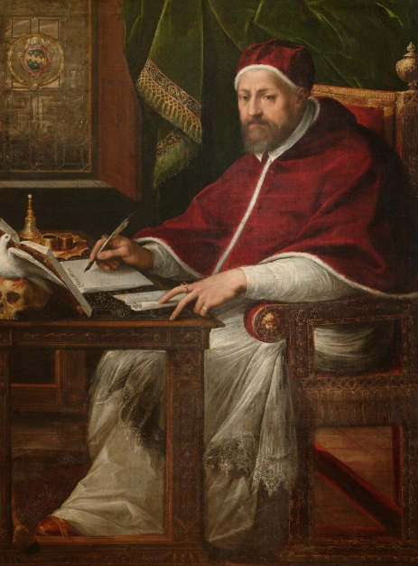 231대 교황 클레멘스8세 초상화