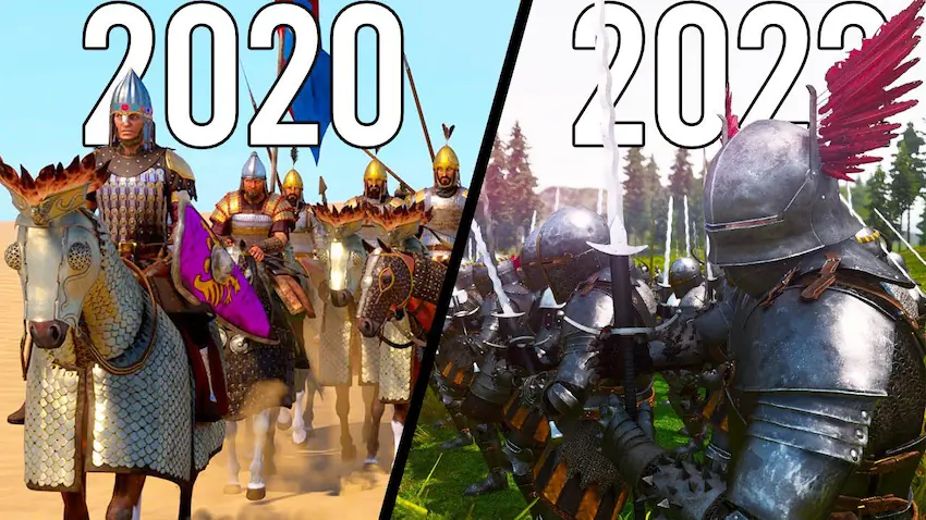 마운트 앤 블레이드 2 배너로드 2020 vs 2022
