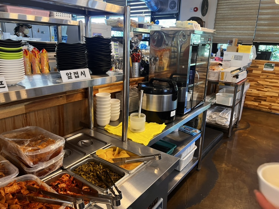 제주한라대 맛집 참맛나김밥 셀프바