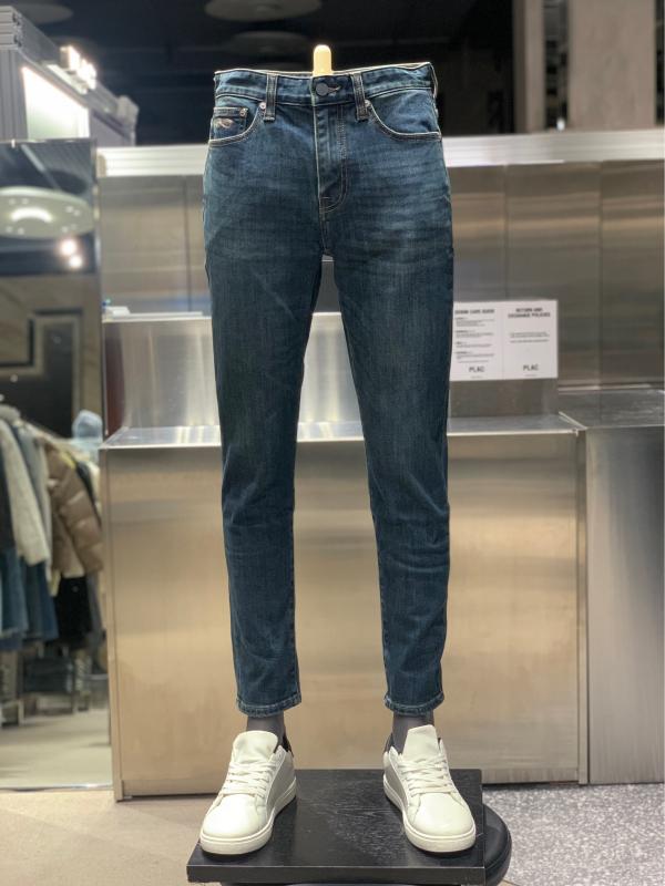 플랙진 남성 웜 노이 커츠 K94 딥 워시드 데님 팬츠 PJTO4NKK945