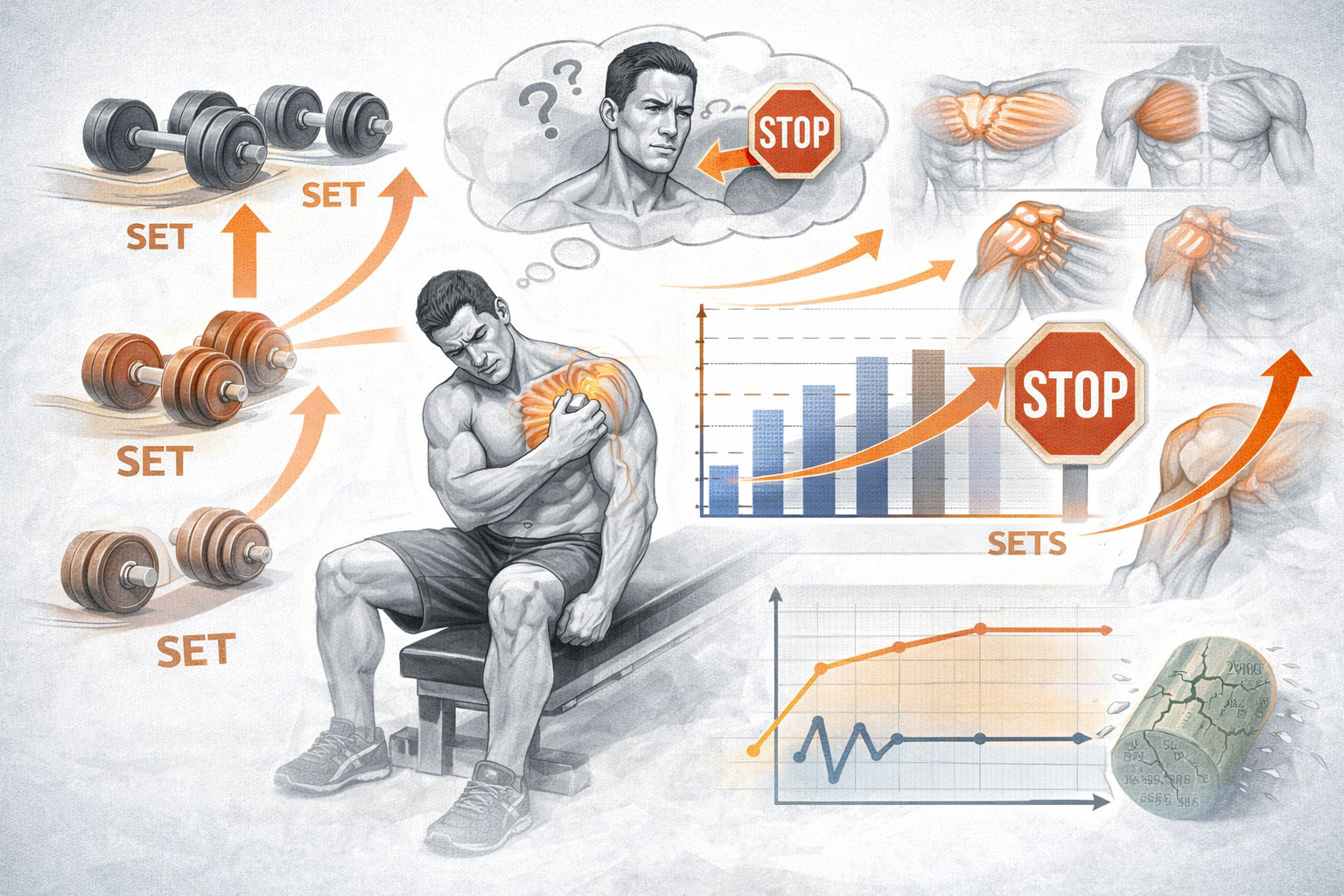 문제 제기:
왜 세트를 늘릴수록 오히려 성장이 멈추는가
