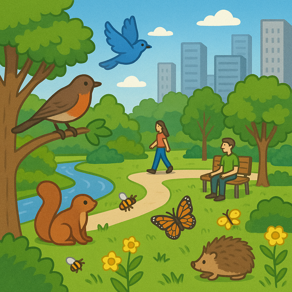 도시녹지, 기후 완충 효과와 생물 다양성: 콘크리트 숲에서 피어나는 생명의 그늘