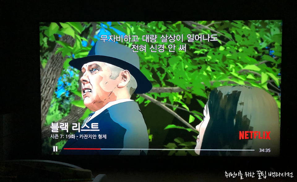 구글 크롬캐스트 미러링(넷플릭스)