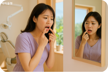 입안의 작은 상처가 남기는 큰 위험