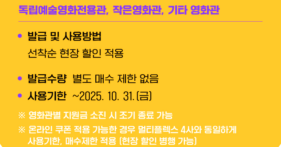 영화관람료 할인권