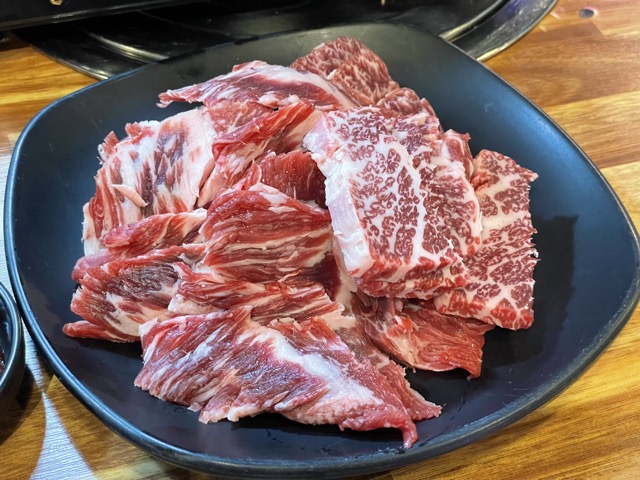 약목식육식당 소갈비살