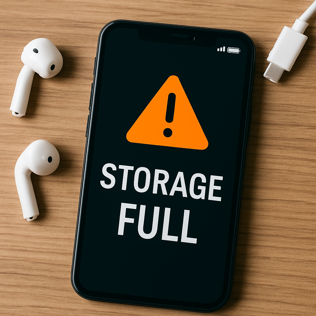 스마트폰 저장공간 부족할 때 정리 루틴