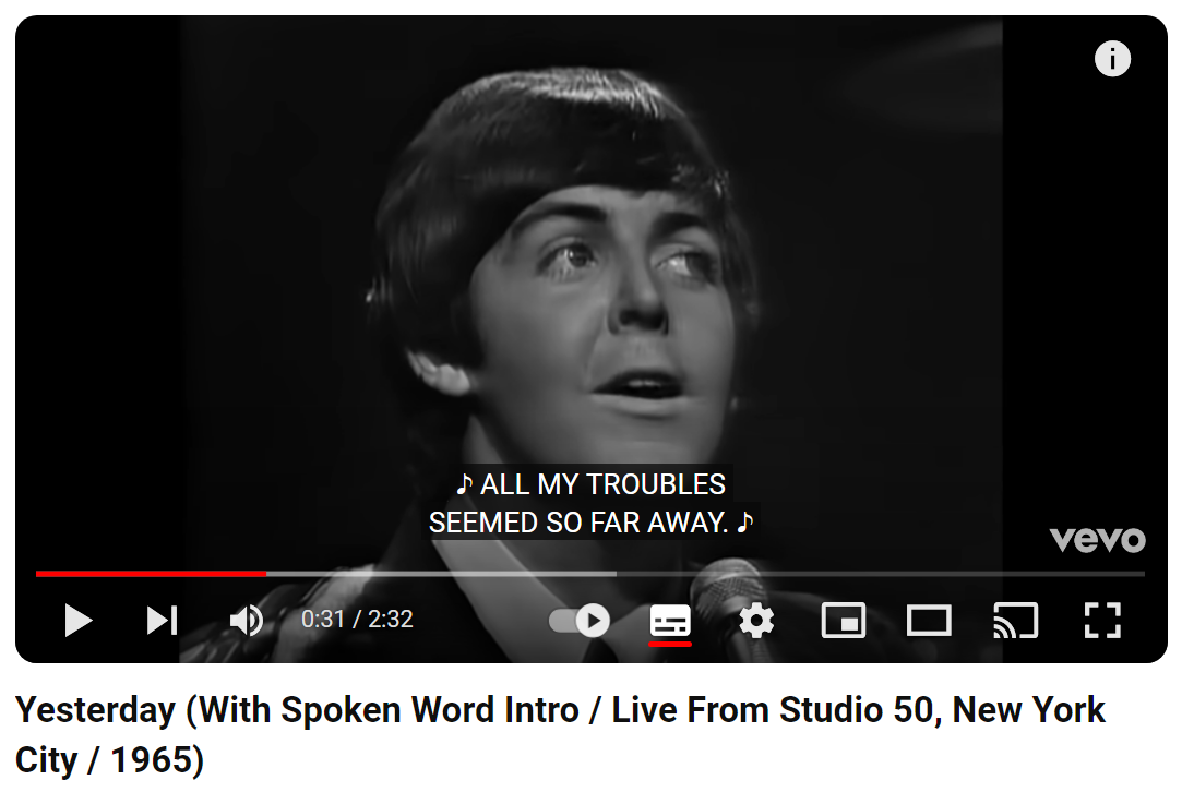 Beatles-Yesterday