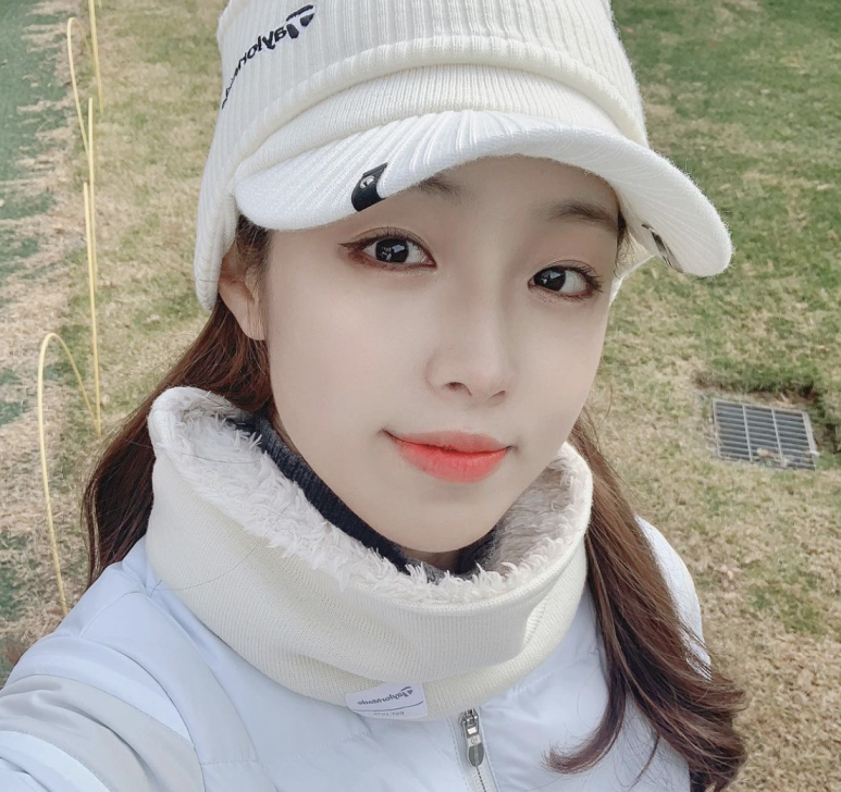 모델로 오해받는 골프여신 '이지혜' 프로
