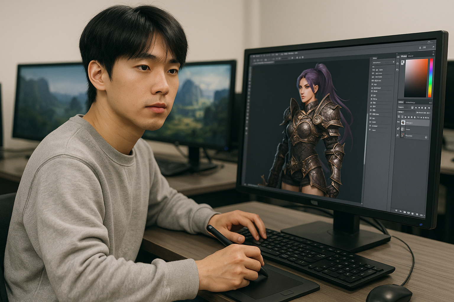 게임그래픽학과