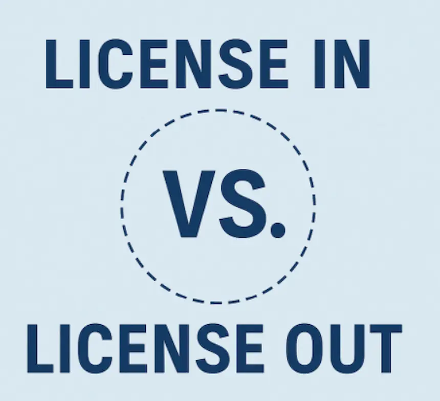 라이선스 인 vs. 라이선스 아웃