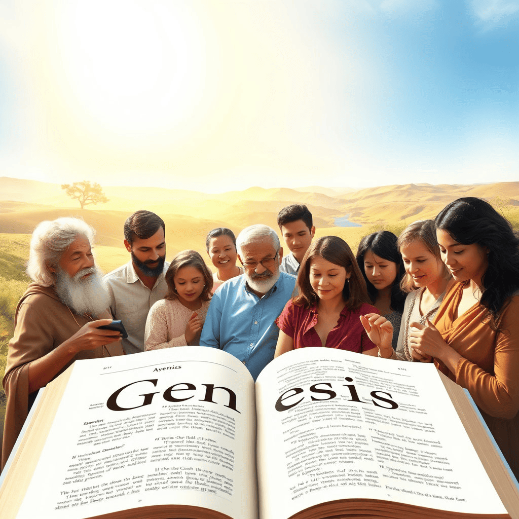 창세기를 읽는 이유, 구조와 핵심 이야기, 메시지