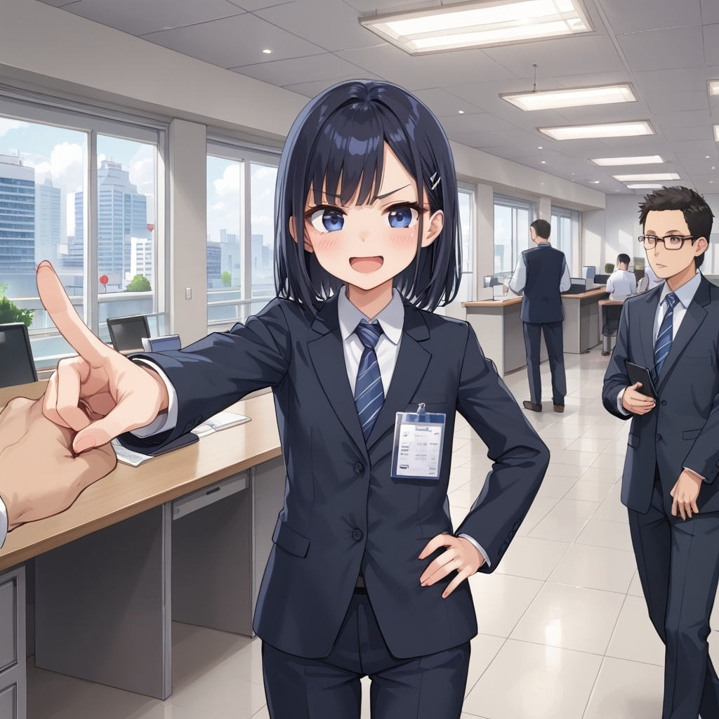 당당한 소녀